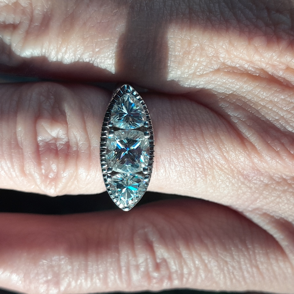 Moissanite Ring - image 1